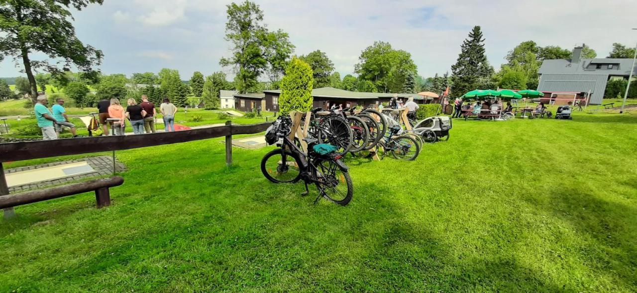 "Sporthuetten Nassau" Ihr Zentrales Domizil An Der Blockline Rechenberg-Bienenmühle 外观 照片